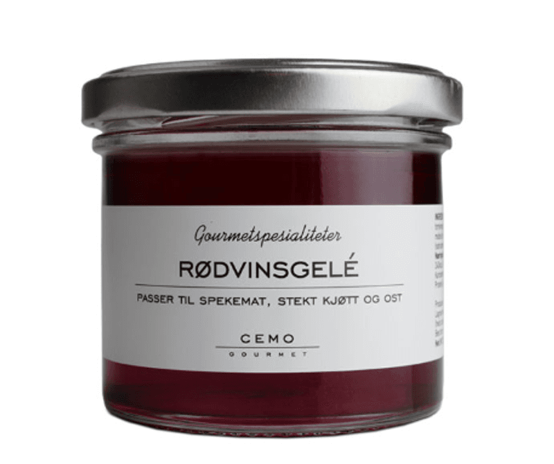 Rødvinsgelé