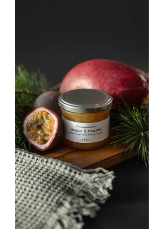 Mango & pasjonssyltetøy