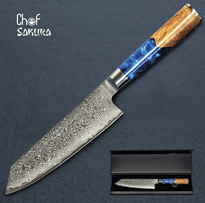 Hovedbilde  Chef Sakura Damaskus kniv – 12,7 ...