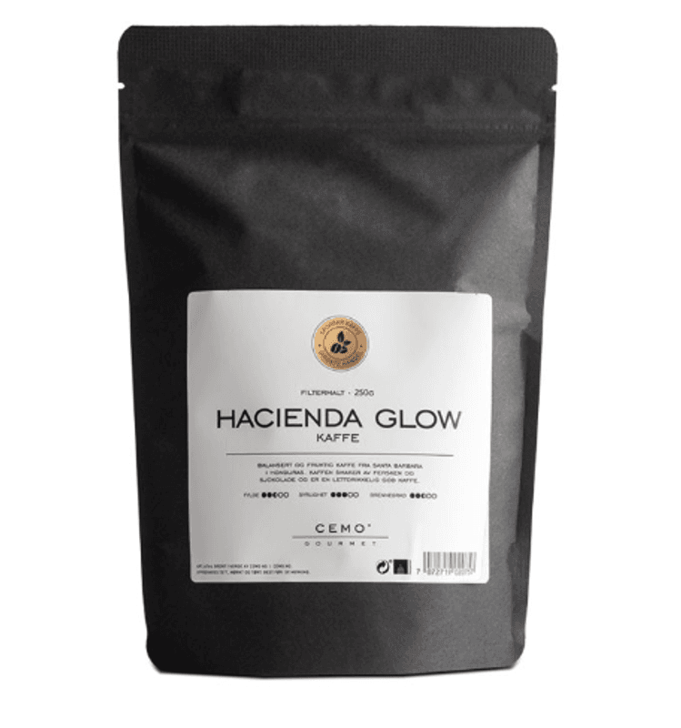 Hacienda Glow filtermalt 250g